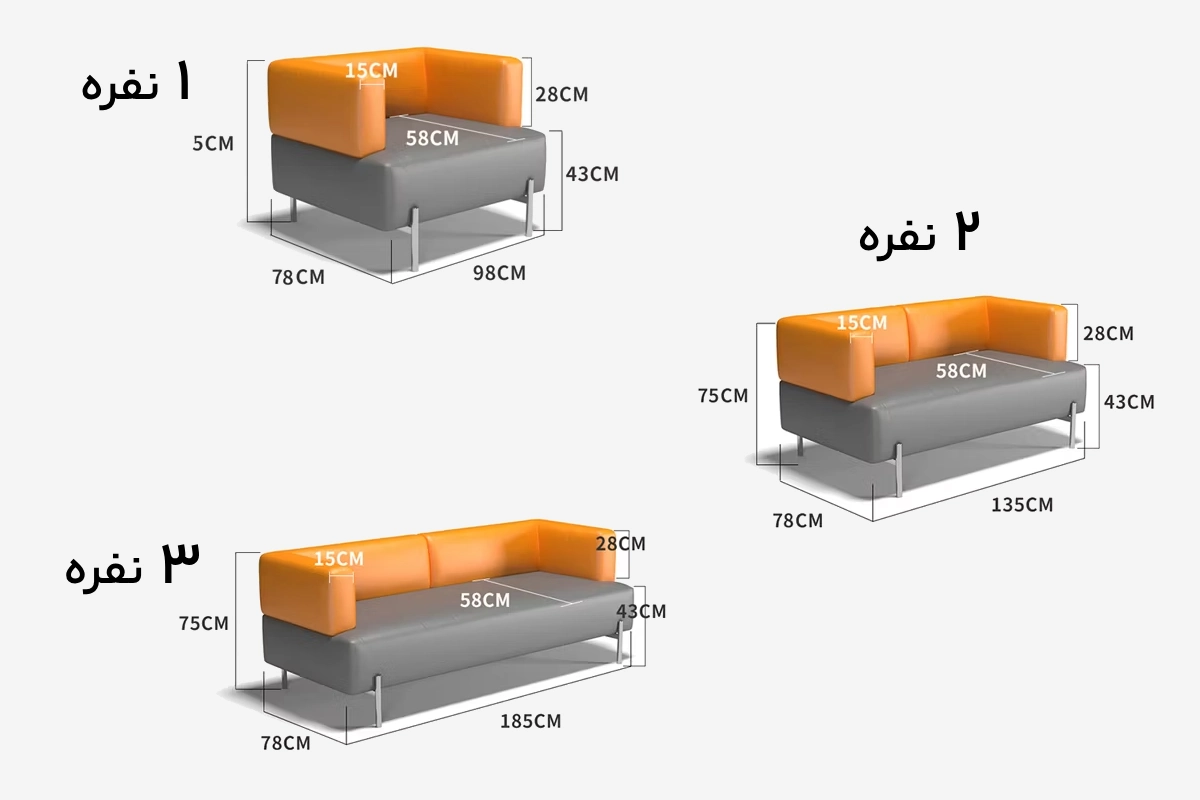 ابعاد مبل و مبلمان خانه ابعاد مبل و مبلمان خانه